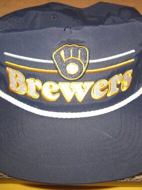 Milwaukee Brewers Baseball Fan Cap by '47 New One Size Adjustable